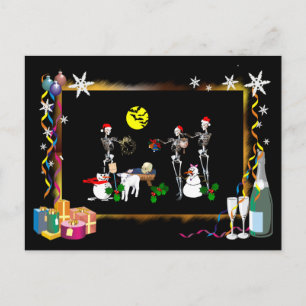 Demented Manger Scene Helg Vykort