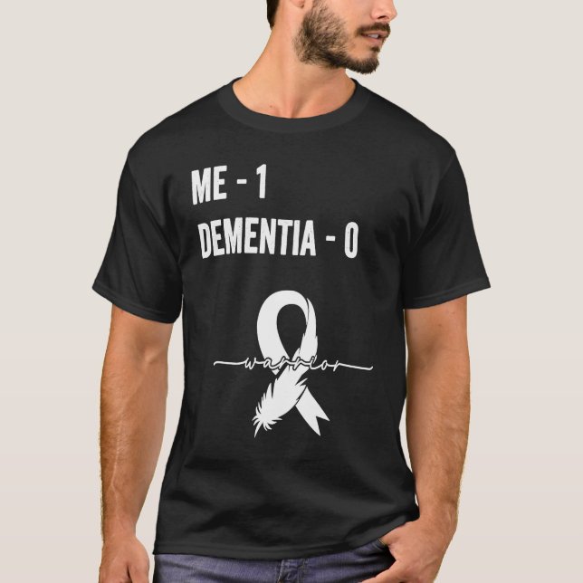 Dementia Survivor Dementia Awareness Support Recov T Shirt (Framsida)