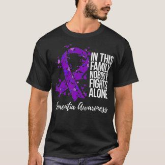Dementialmedvetenhet om familjestöd t shirt