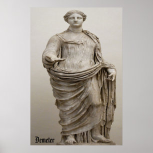 Demeter / Grekisk gudinna / Poster