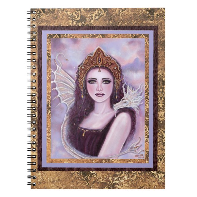 Demeter Grekiska guddess av Renee Lavoie Anteckningsbok (Framsidan)