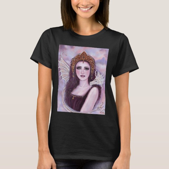 Demeter guddess med serpent av Renee Lavoie T Shirt (Framsida)