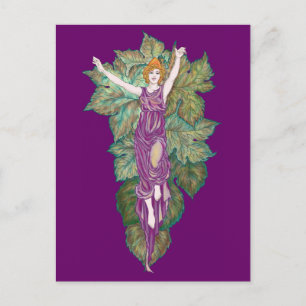Demeter mor-guddess vykort