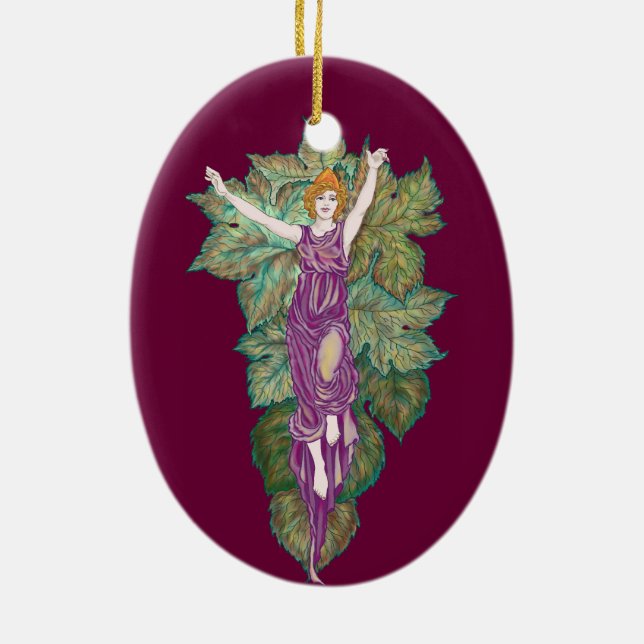 Demetermor-gudinna Julgransprydnad Keramik (Baksidan)