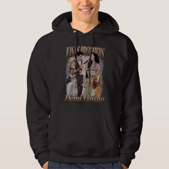 Demi Lovato Jonas Brodern Hoodie (Framsida)