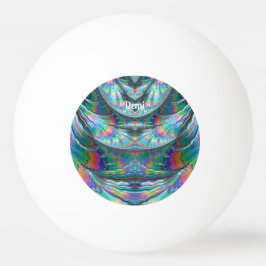 DEMI ~ PASTEL Fractal ~ One Star Ping Pong Boll ~