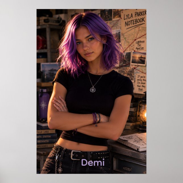Demi Poster (Framsidan)