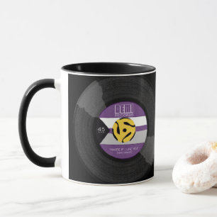 Demi Records Demisexual Pride Vinyl LGBTQ Mugg