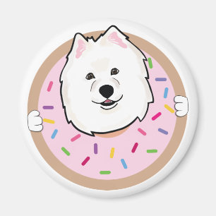 Demi the samoyed magnet