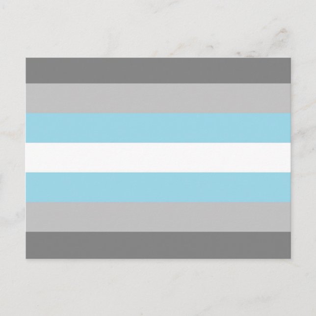 DemiBoy Flag Vykort (Framsida)