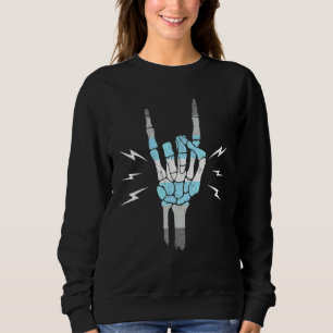Demiboy Pride Flag Skelett Hand Demiboy T Shirt