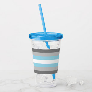 Demiboy Pride Flagga Take Away Mugg
