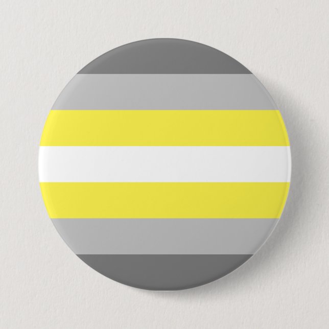 Demigender Pride Flagga Knapp (Framsida)