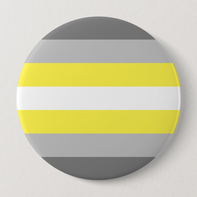 Demigender Pride Flagga Knapp (Framsida)