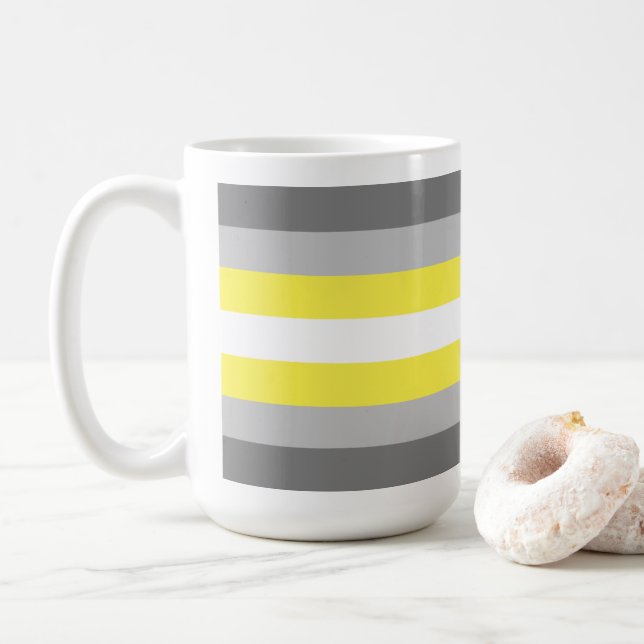 Demigender stolthet kaffemugg (Med munk)