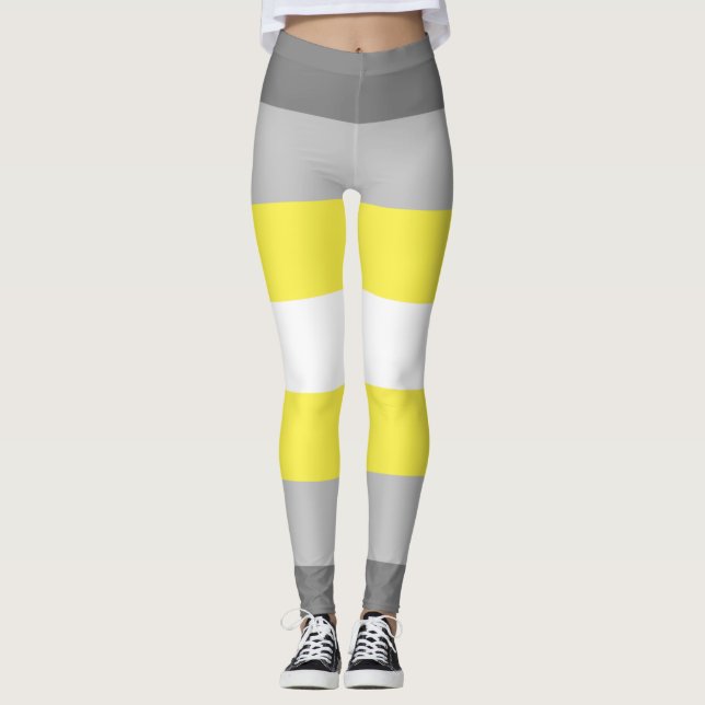 Demigender stolthet leggings (Framsida)