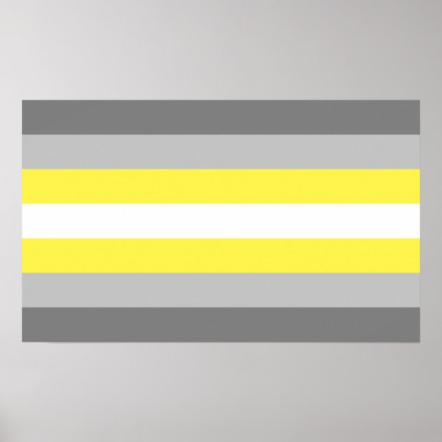 Demigender stolthet poster (Framsidan)