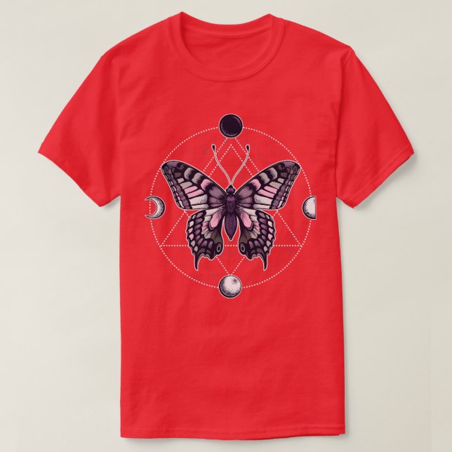 Demigirl Butterfly T Shirt (Design framsida)
