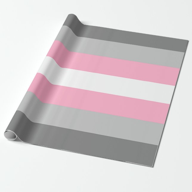 DemiGirl Flag Presentpapper (Utrullad)