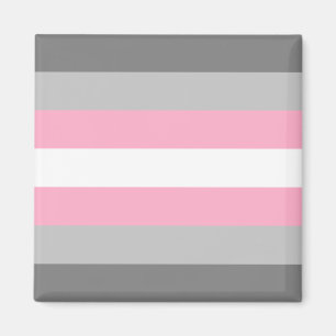 Demigirl Flagga (Demi Girl Pride) (Gender Identity Magnet