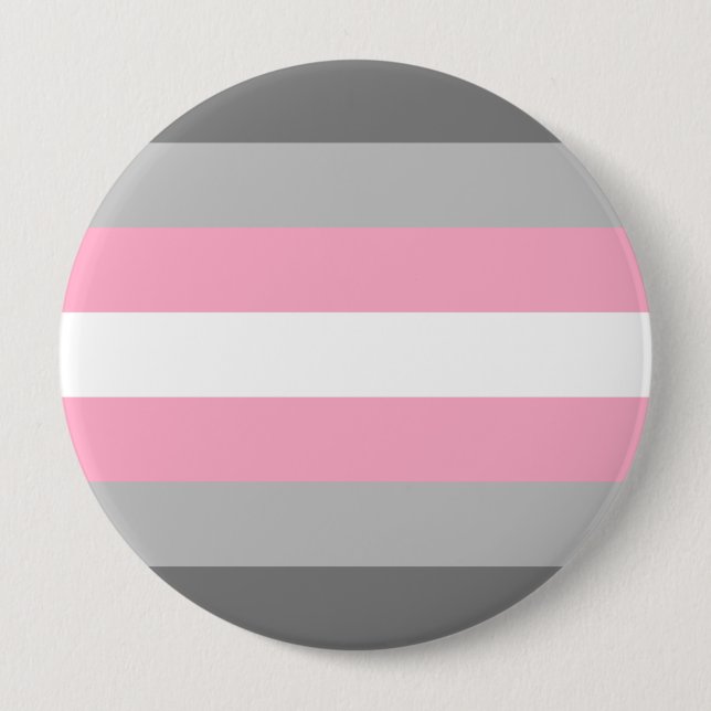 Demigirl Pride Flagga Knapp (Framsida)