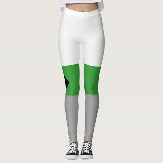 Demiromantisk stolthet leggings (Framsida)