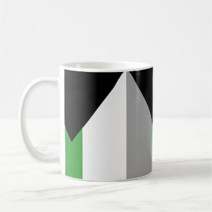 Demiromantiska Prideflagga Kaffemugg