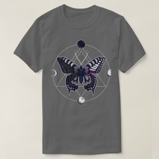 Demisexual Butterfly T Shirt (Design framsida)