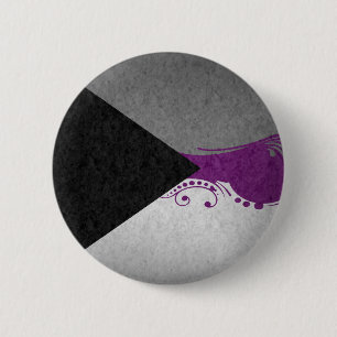 Demisexual dekorativ flagga knapp