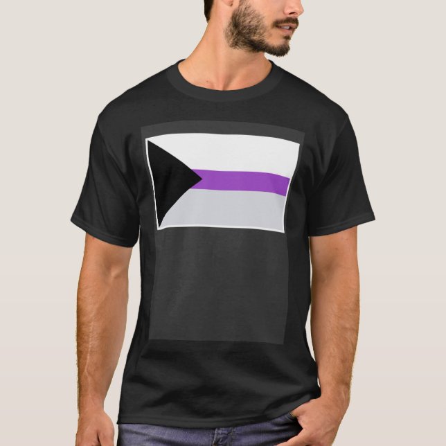 Demisexual Flag Demisexual Pride Flag T Shirt (Framsida)