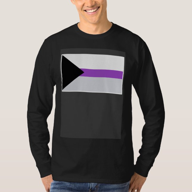 Demisexual Flag Demisexual Pride Flag T Shirt (Framsida)