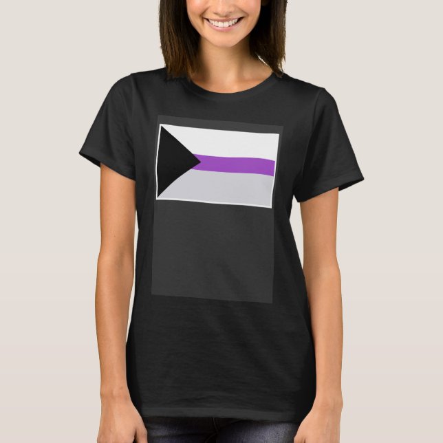 Demisexual Flagga Demisexual Pride Flagga T Shirt (Framsida)
