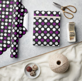 Demisexual Pride Flagga Färg Polkadots Presentpapper