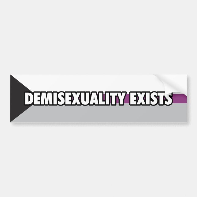 Demisexuality finns bildekalet bildekal (Framsidan)