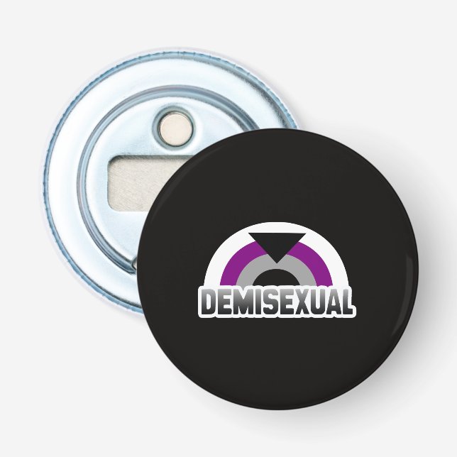 Demisexuell stolthet flasköppnare (Framsidan)