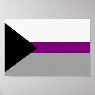 Demisexuell stolthet poster