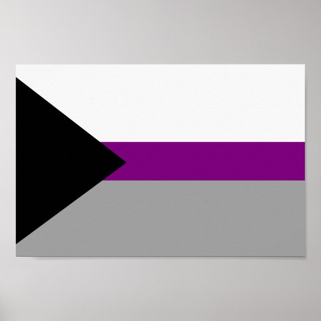 Demisexuell stolthet poster (Framsidan)
