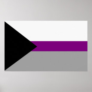 Demisexuell stolthet poster