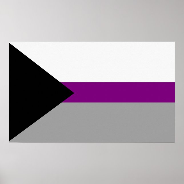 Demisexuell stolthet poster (Framsidan)