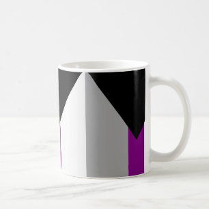 Demisexuell stolthetsflagga kaffemugg