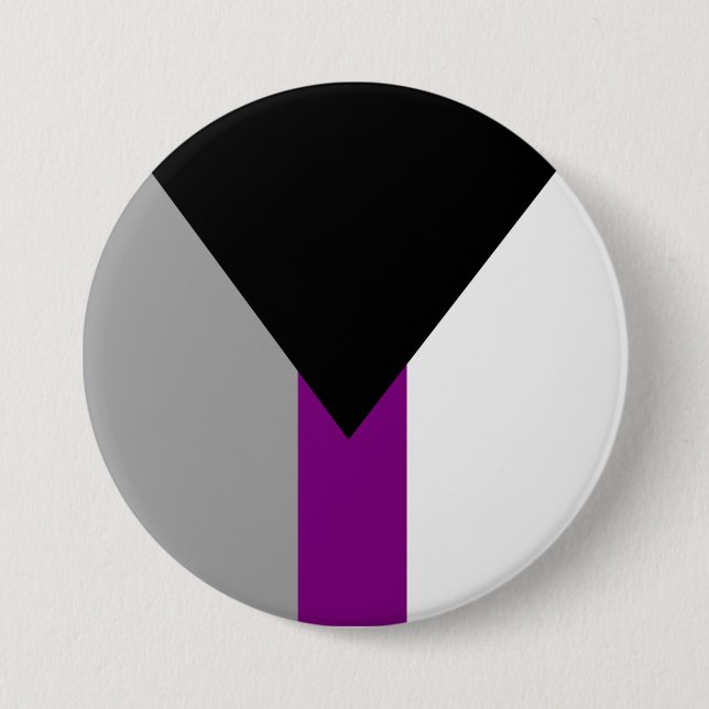 Demisexuell stolthetsflagga knapp (Framsida)