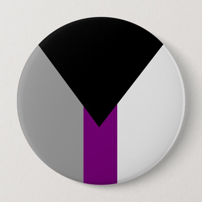 Demisexuell stolthetsflagga knapp (Framsida)