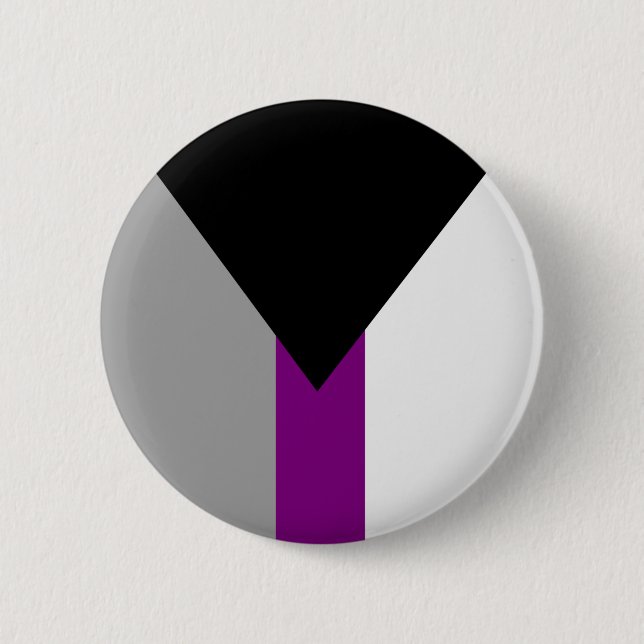Demisexuell stolthetsflagga knapp (Framsida)