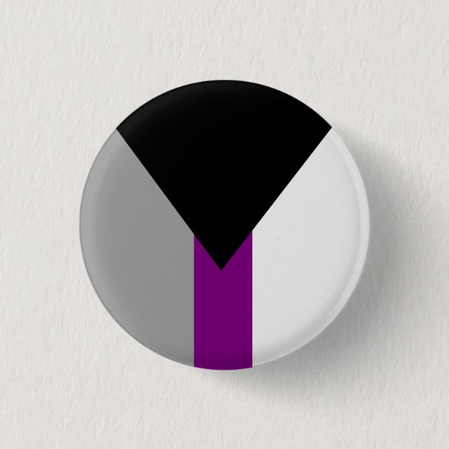 Demisexuell stolthetsflagga knapp (Framsida)