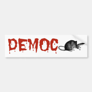 DEMOC RÅTTOR BILDEKAL