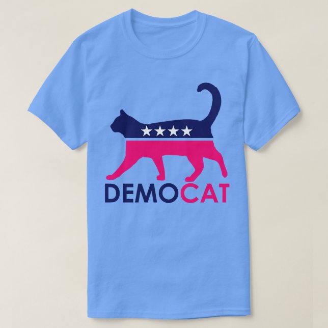 Democat Demokrat T Shirt (Design framsida)