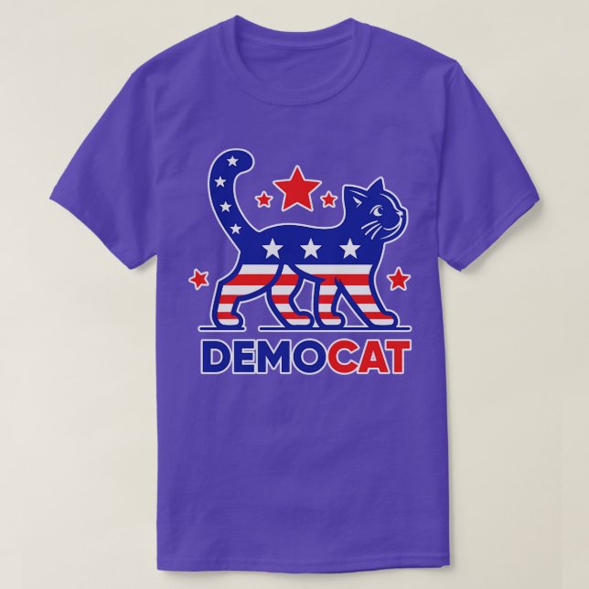 Democat for t shirt (Design framsida)