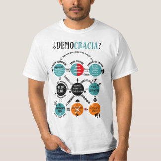 ¿Democracia? Los nueve círculos del poder. Tee Shirt