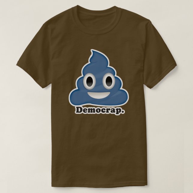 Democrap T Shirt (Design framsida)