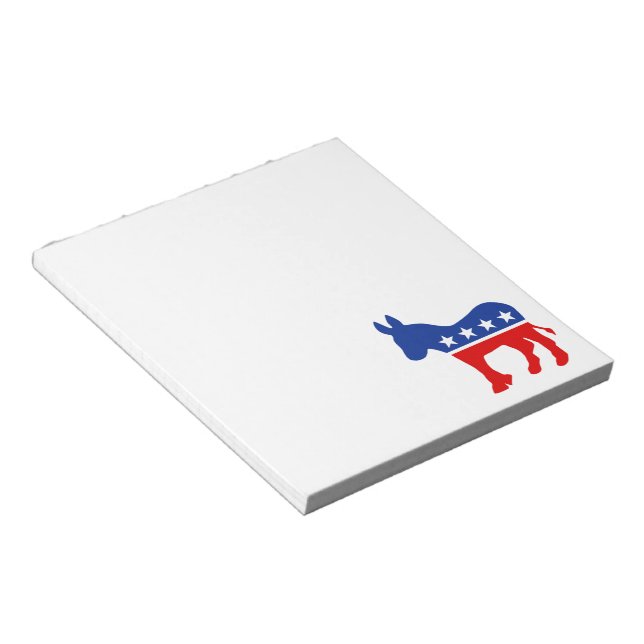 Democrat Donkey Anteckningsblock (Vinklad)